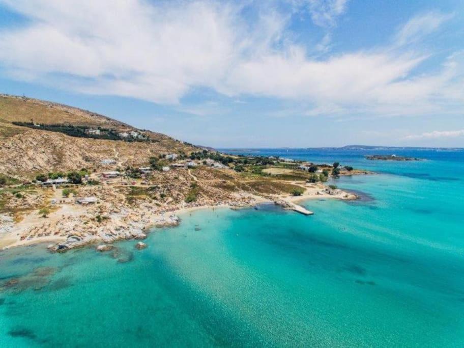 Villa Nausithoe 1 Paros Logaras Esterno foto