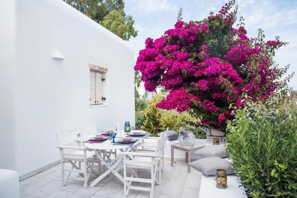Villa Nausithoe 1 Paros Logaras Esterno foto